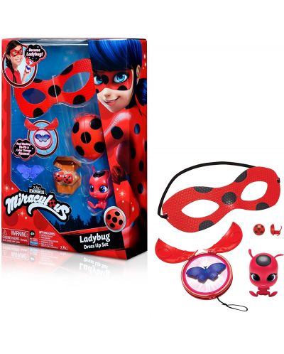 Dječji set Playmates Miraculous - Ladybug, maska ​​s priborom - 2