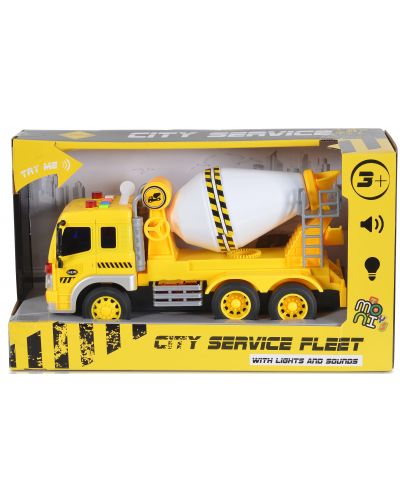 Dječja igračka Moni Toys - Kamion za beton s ljestvama, 1:16 - 1