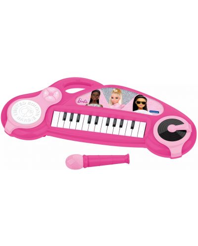 Dječja igračka Lexibook - Elektronski klavir Barbie, s mikrofonom - 1