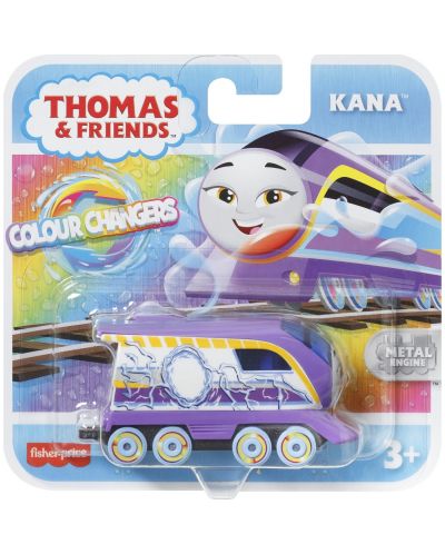 Dječja igračka Fisher Price Thomas & Friends - Vlak koji mijenja boju, ljubičasti - 1