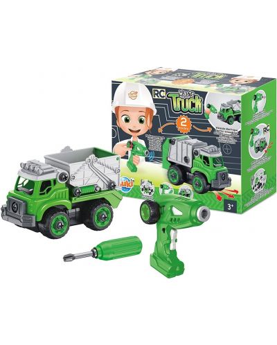Dječja igračka Buki – Kamion za odvoz smeće na daljinsko upravljanje - 4