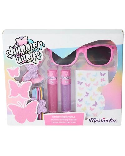 Dječji set za uljepšavanje Martinelia - Shimmer Wings, s naočalama - 1