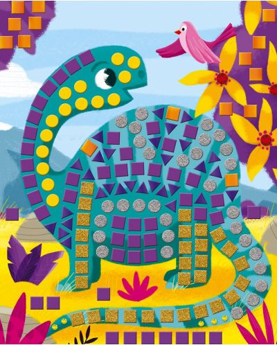 Dječji mozaik Janod - Dinosauri - 3