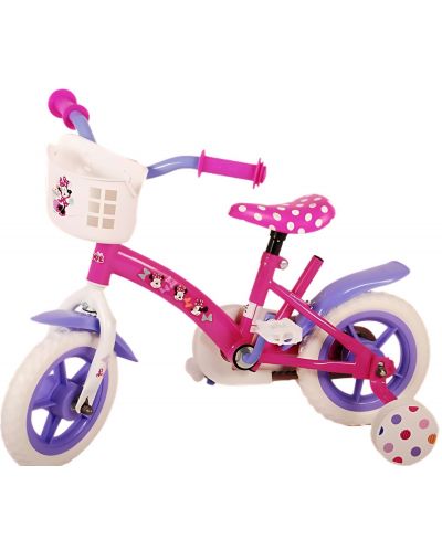 Dječji bicikl s pomoćnim kotačima E&L cycles - Disney, Minnie Mouse, 10'' - 2