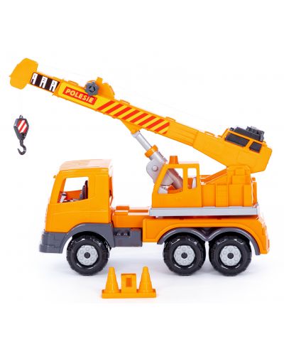 Dječja igračka Polesie Toys - Kamion s dizalicom - 4