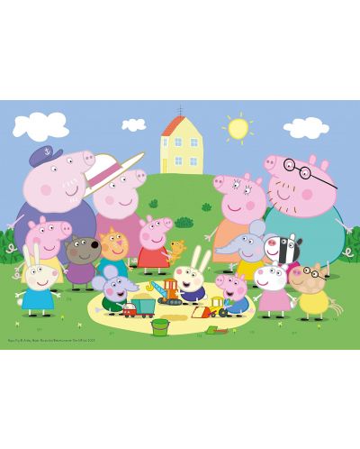 Dječja slagalica Ravensburger od 35 dijelova - Zabava na suncu s Peppa Pig - 2