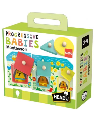Dječja igra Headu - Montessori progresivne bebe - 1