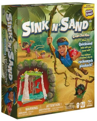 Dječja društvena igra Spin Master - Sink N' Sand - 1
