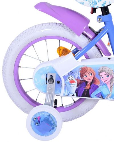 Dječji bicikl s pomoćnim kotačima E&L cycles - Disney, Frozen, 14'' - 4