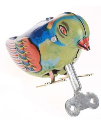 Dječja igračka Trousselier Vintage Toy - Mehanička ptica s ključem - 1
