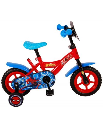 Dječji bicikl s pomoćnim kotačima E&L cycles - Spiderman, 10'' - 1