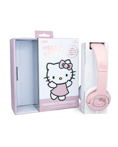 Dječje slušalice OTL Technologies - Hello Kitty, Rose Gold - 7
