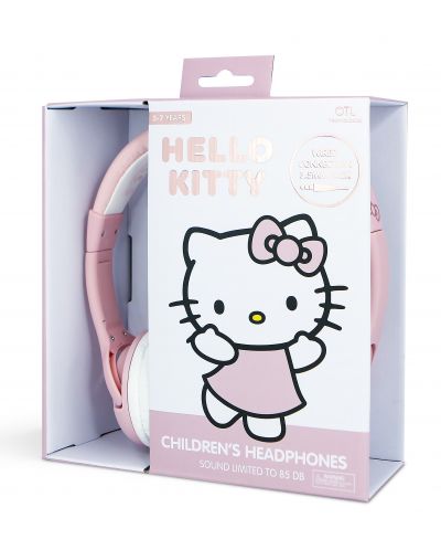 Dječje slušalice OTL Technologies - Hello Kitty, Rose Gold - 4