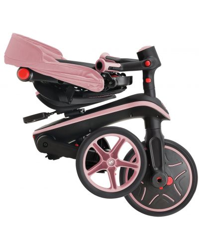 Dječji sklopivi tricikl 4 u 1 Globber - Explorer Trike Foldable, ružičasti - 9