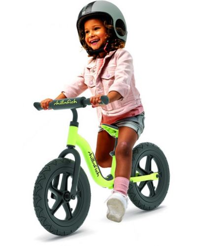 Dječji bicikl za ravnotežu Chillafish - Charlie Sport 12′′, svijetlozeleni - 2
