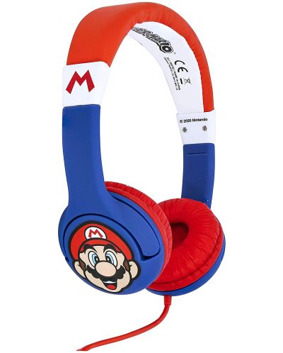 Dječje slušalice OTL Technologies - Super Mario, plave - 2
