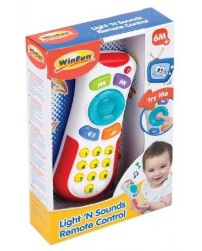 Dječja igračka WinFun - Daljinski sa zvukom i svjetlom - 1