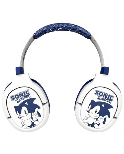 Dječje slušalice OTL Technologies - Pro G1 Sonic, bijele/plave - 3