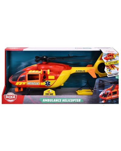 Dječja igračka Dickie Toys - Spasilački helikopter, sa zvukom i svjetlom - 1