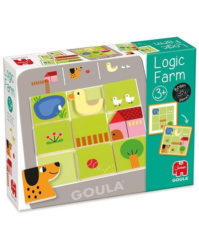 Dječja logička igra Goula - Farma - 1
