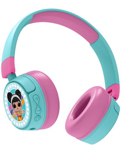 Dječje slušalice OTL Technologies - L.O.L. Surprise!, bežične, plave/roze - 3