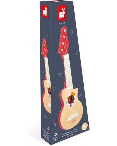 Dječja električna gitara Janod - Confetti, drvena - 6