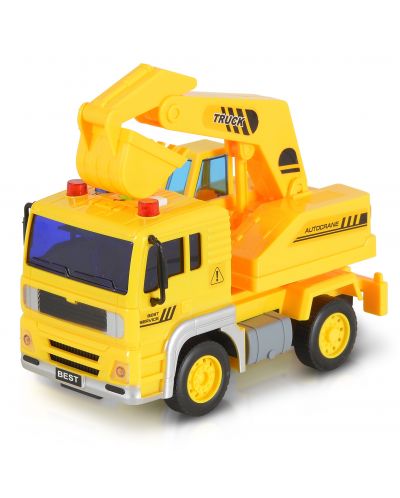 Dječja igračka Moni Toys - Kamion s lopatama, zvuk i svjetla, 1:20 - 3
