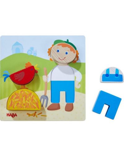 Dječja igra za slaganje oblika Haba - Farma - 4