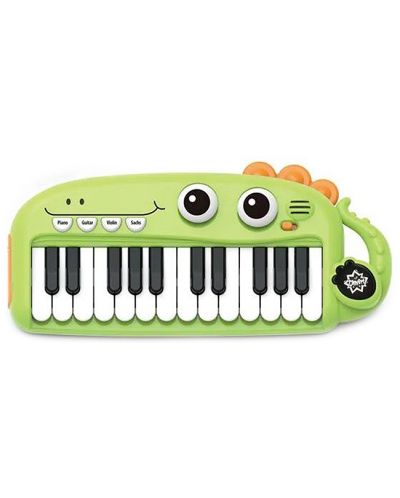 Dječja igračka Zhorya Cartoon - Klavir, 24 tipke, zeleni - 1