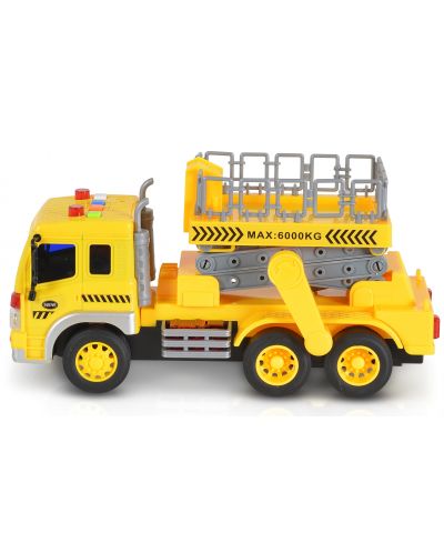 Dječja igračka Moni Toys - Kamion s dizalicom, 1:16 - 2
