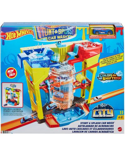 Dječja igračka Mattel Hot Wheels Colour Shifters - Autopraonica - 7