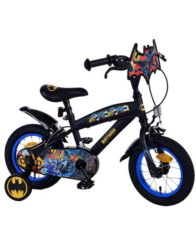 Dječji bicikl s pomoćnim kotačima E&L cycles - Batman, 12'' - 2