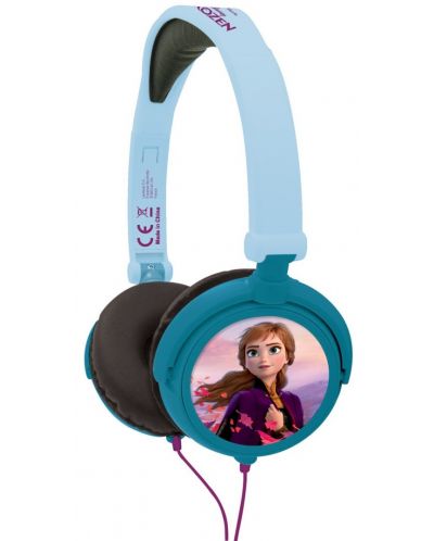 Dječje slušalice Lexibook - Frozen HP010FZ, plave - 1