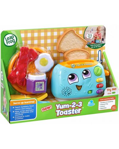 Dječja igračka LeapFrog - Zabavni toster, sa zvukovima - 1