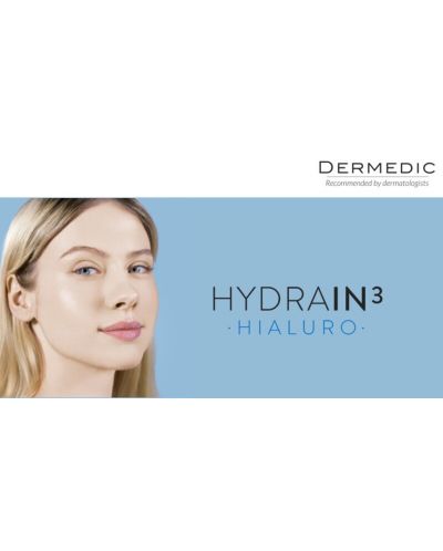 Dermedic Hydrain3 Hialuro Kremasti gel za čišćenje lica, 200 ml - 2