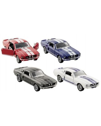 Dječja igračka Goki - Metalni autić, Shelby GT-500, asortiman - 1