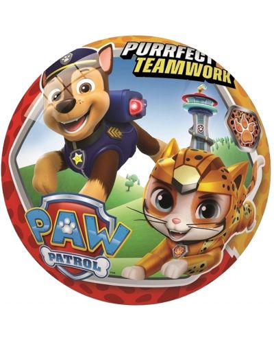 Dječja lopta Star - Paw Patrol, 14 cm - 1