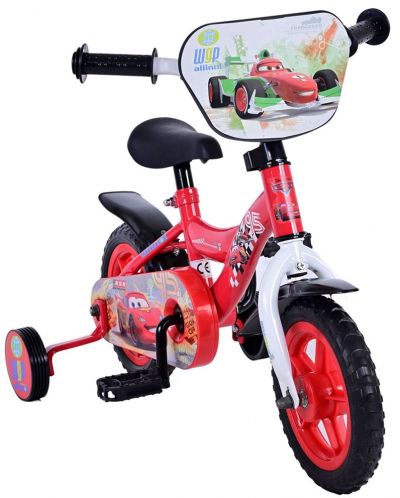 Dječji bicikl s pomoćnim kotačima E&L cycles - Auti, 10'' - 3