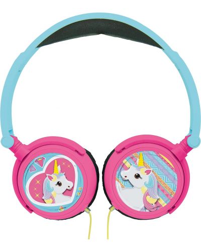 Dječje slušalice Lexibook - Unicorn HP017UNI, plave/ružičaste - 2