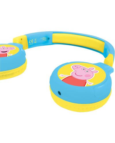 Dječje slušalice Lexibook - Peppa Pig HPBT010PP, bežične, plave - 2