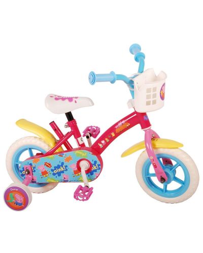 Dječji bicikl s pomoćnim kotačima E&L cycles - Peppa Pig, 10'' - 1