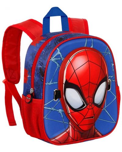 Dječji ruksak Karactermania Spider-Man - Badoom, 3D, s maskom - 3