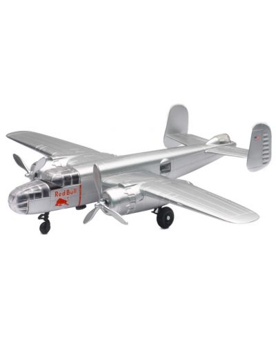 Dječja igračka Newray - Zrakoplov B-25 Mitchell Red Bull, 1:72 - 1