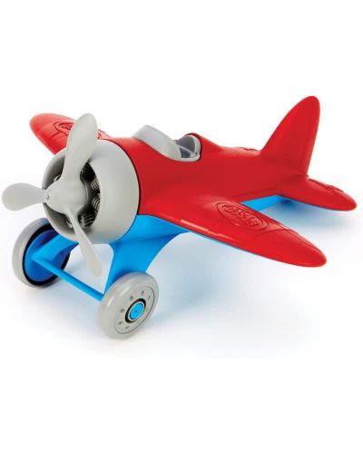 Dječja igračka Green Toys – Avion, crveni - 1