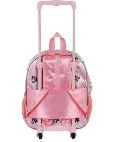 Dječji ruksak s kotačima Karactermania Minnie - Garden, 3D - 3