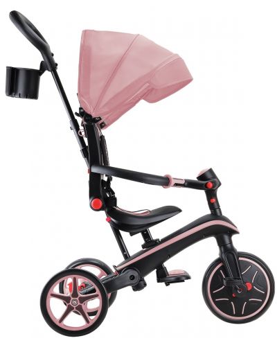 Dječji sklopivi tricikl 4 u 1 Globber - Explorer Trike Foldable, ružičasti - 4