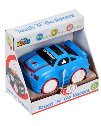 Dječja igračka GT - Auto sa zvukom, plavi - 8