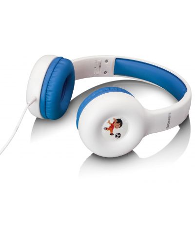 Dječje slušalice Lenco - HP-010BU, plavo/bijele - 4