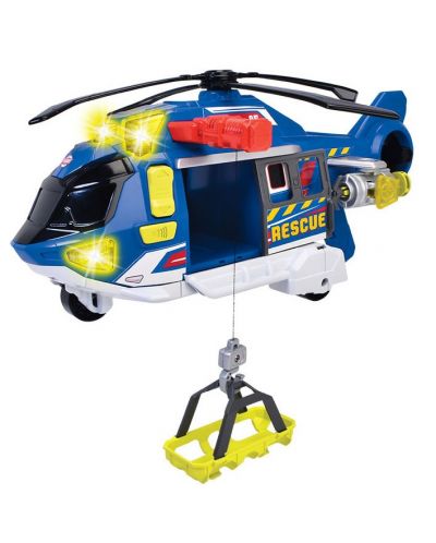 Dječja igračka Dickie Toys - Helikopter za spašavanje, sa zvukom i svjetlom - 2