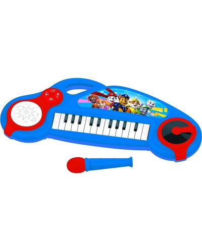 Dječja igračka Lexibook - Elektronski klavir Paw Patrol, s mikrofonom - 1